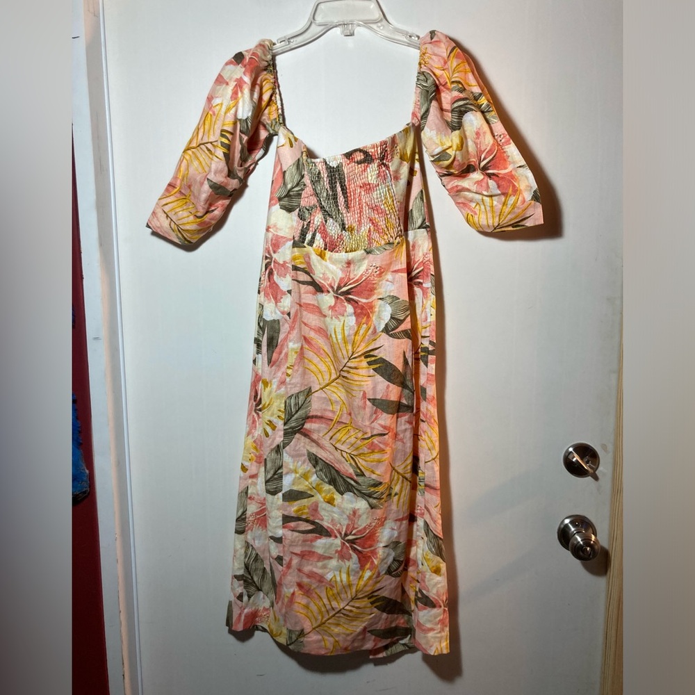 Joie Multicolor Off-Shoulder Dress - Picture 3 of 15
